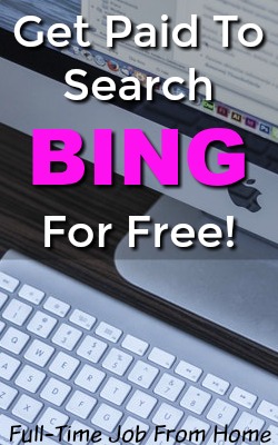 Did you know you could get paid to search the internet? Here's a way you can earn money searching Bing and I'll give you an alternative that pays you to search all search engines!