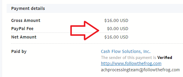 dosh app payment proof via PayPal