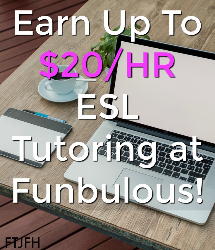 Learn how you can work at home and make up to $20 an hour tutoring ESL students at Funbulous!