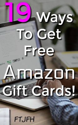 Who doesn't like free amazon gift cards? Here're 19 ways you can earn free Amazon gift cards!