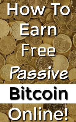 How To Earn Legitimate Free Passive Bitcoin Online Full Time Job - 