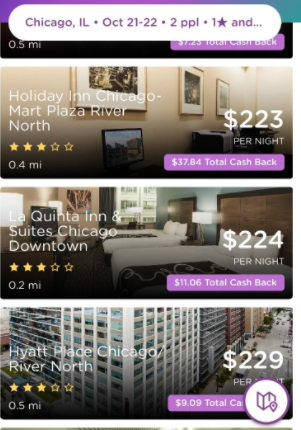 make money booking hotels dosh app