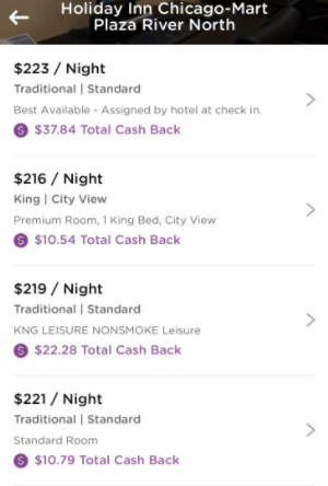 earn cash by booking hotels dosh app