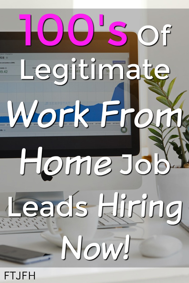 Are you looking for a work from home job? Check out my up to date list of all the work at home positions currently hiring now!