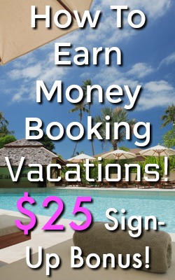 Do you travel or plan to go on vacation soon? Make sure you're using this app to earn money for booking your vacation. They even pay a $25 sign-up bonus!