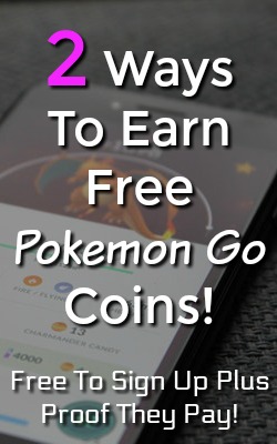 Do you play Pokemon Go? Here're 2 easy and free ways you can earn Pokemon Go Poke Coins!