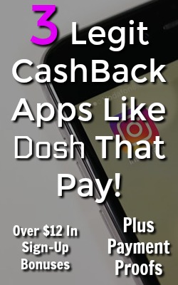 Dosh is one of my favorite cashback apps, but it's not the only legitimate app available. Make sure to check out these 3 similar apps to earn over $12 in sign up bonuses and see my payment proofs!