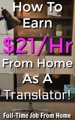 Did you know you could work from home translating and interpreting? At Certified Languages International You Can Earn Up To $21 an Hour! 