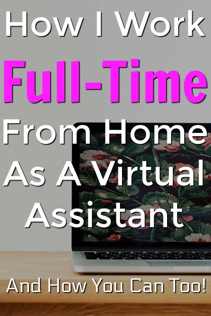 If you're looking for a legitimate way to work at home you might be interested in becoming a virtual assistant. Learn How I work full-time from home as a VA and the course you can take to get started too!