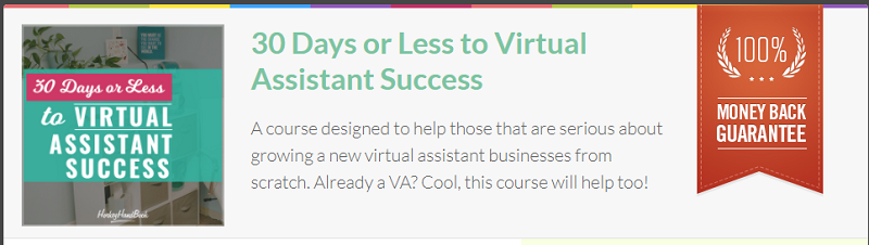 30 days or less to virtual assistant success review