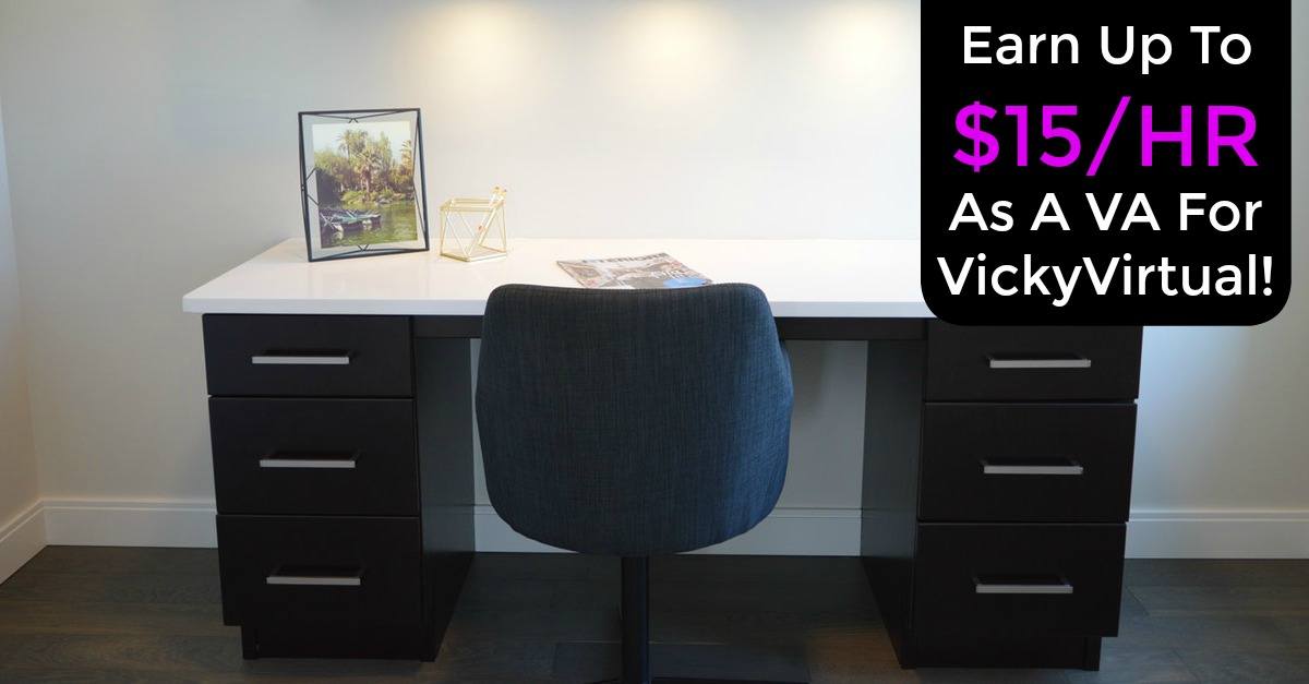 Learn how you can work from home full-time as a virtual assistant at VickyVirtual!