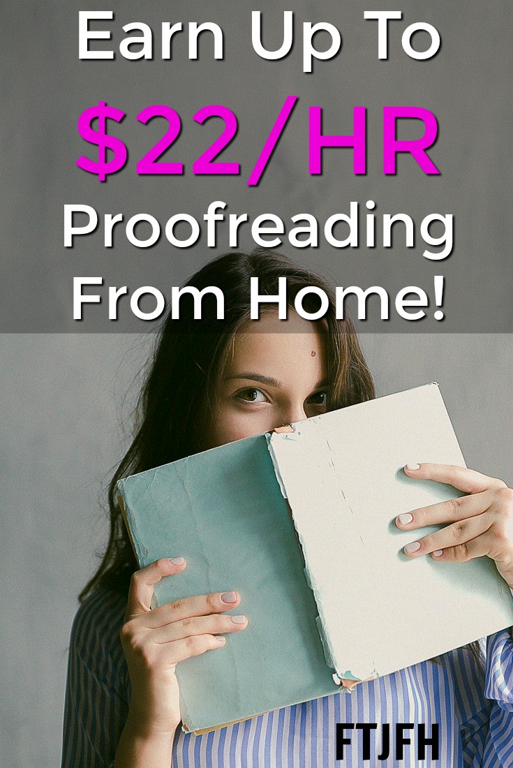 Did you know you could work from home proofreading documents. At ProofreadingPal you can earn up to $22 an hour!