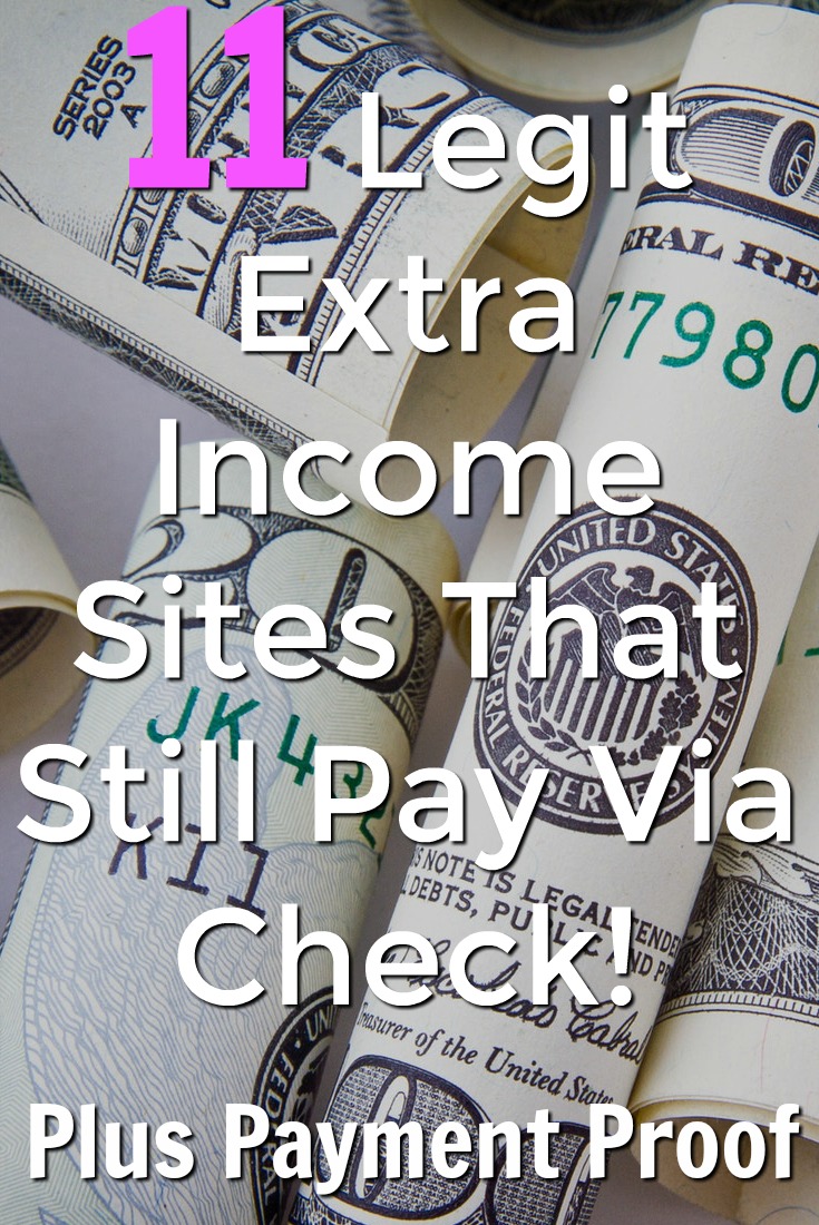 If you're looking to make money online but don't want to give out your PayPal or bank account information, make sure to check out these 11 sites that still pay via mailed check!