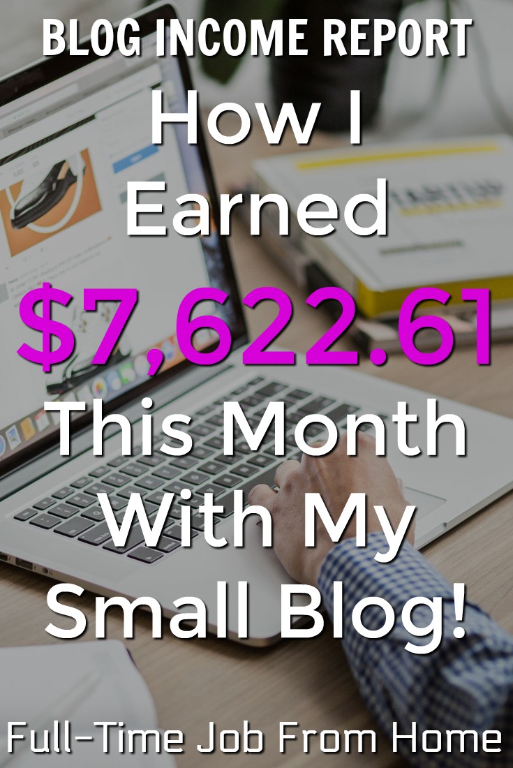 In February I Made Over $7,000 With My Small Blog! Learn Where Every Cent Of My Income Came From And How You Can Start Learning How To Blog For Completely Free!
