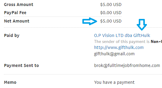 gifthulk payment proof