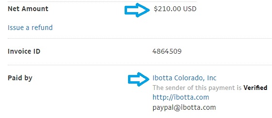 ibotta payment proof feb