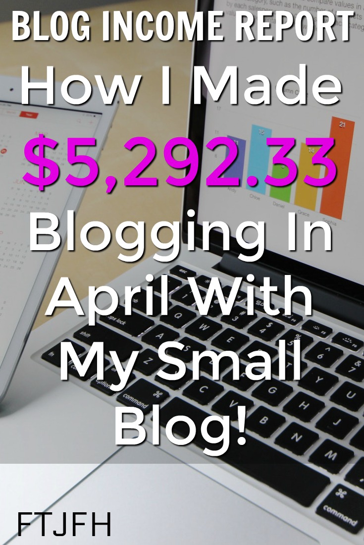 Are you interested in making an income with a blog? Check out my April Blog Income Report To See Where My Income comes from and how you can start your own profitable blog!