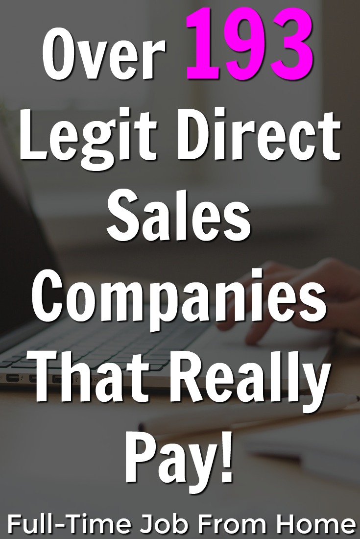 If you're looking to start your own business you might be interested in Direct Sales! Here's a list of over 190 legitimate direct sales companies that pay broken down by category!