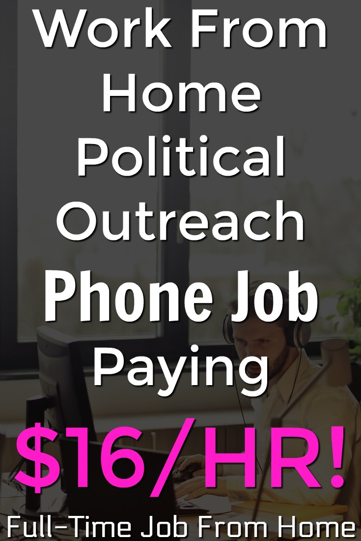 Learn How You Can Work From Home Making Political Outreach Calls and Make Up To $16/HR With NextGen!