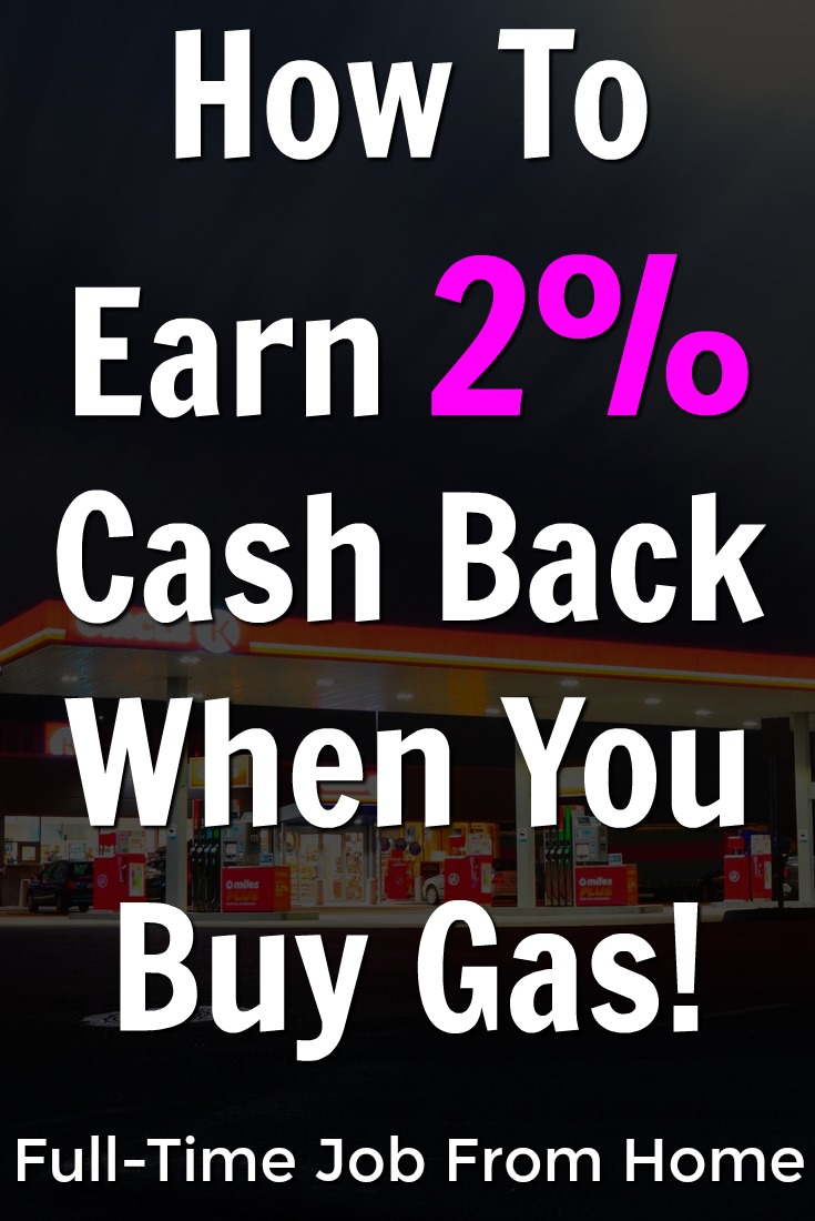 Almost all of us purchase gas. Did you know you could be earning up to 2% cash back everytime that you get gas? You can then exchange that money towards gas at your next purchase!