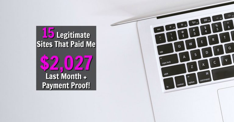 Are you looking to make an extra income online? Make sure to check out these 15 Extra Income Sites That Paid Me Over $2,000 Last Month! I'll even show you payment proof!