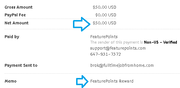 featurepoints reward proof