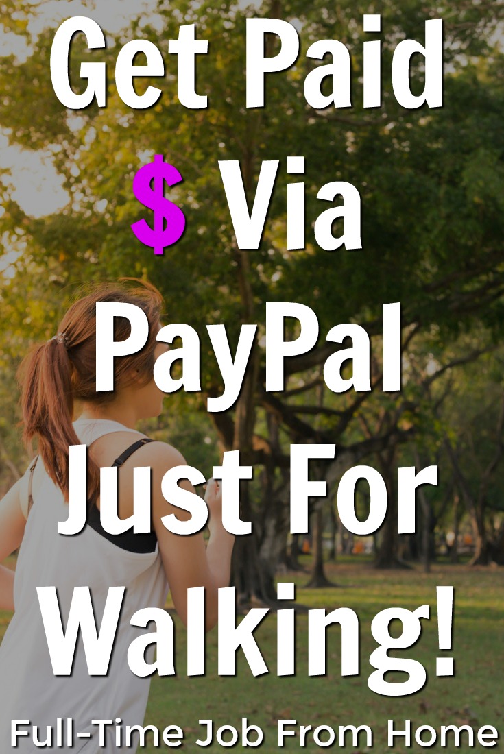 Learn How You Can Get Paid Cash Via PayPal Just For Walking and Meeting Your Daily Step Goal With SpryFit!