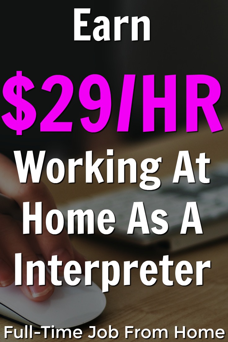 Learn how you can work from home as an interpreter and make $29/HR With LionBridge!