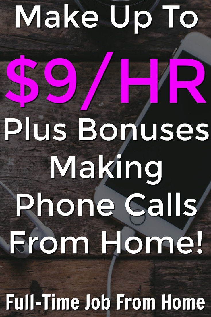 Learn How You Can Work From Home Making Phone Calls For $9/HR and get paid bonuses and have room for a raise at MaritzCX!