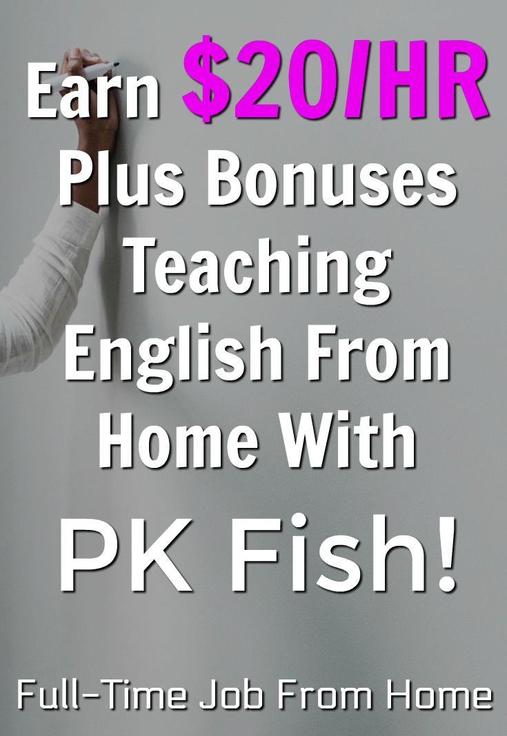 If you're looking for a work from home job learn how you can get paid to work at home and teach English to Chinese children and make $20/Hr plus bonuses!