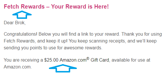 fetch rewards app payment proof