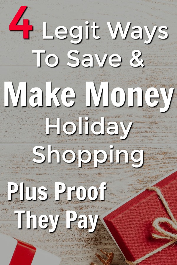 We all will be doing some holiday shopping here soon, why not save as much money and earn as much cash back as possible! With these 4 apps you can save as much money holiday shopping as possible!