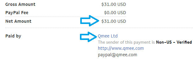 qmee browser extension payment proof