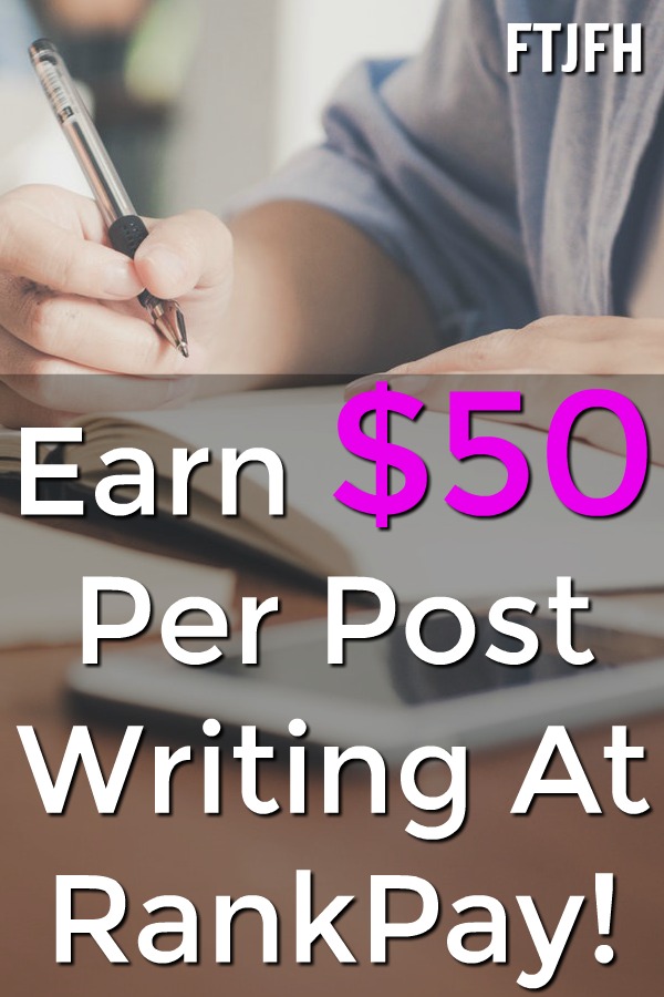 Are you looking to make money online as a freelance writer? Learn How You Can Make $50 Per 1,000 word post writing at RankPay!