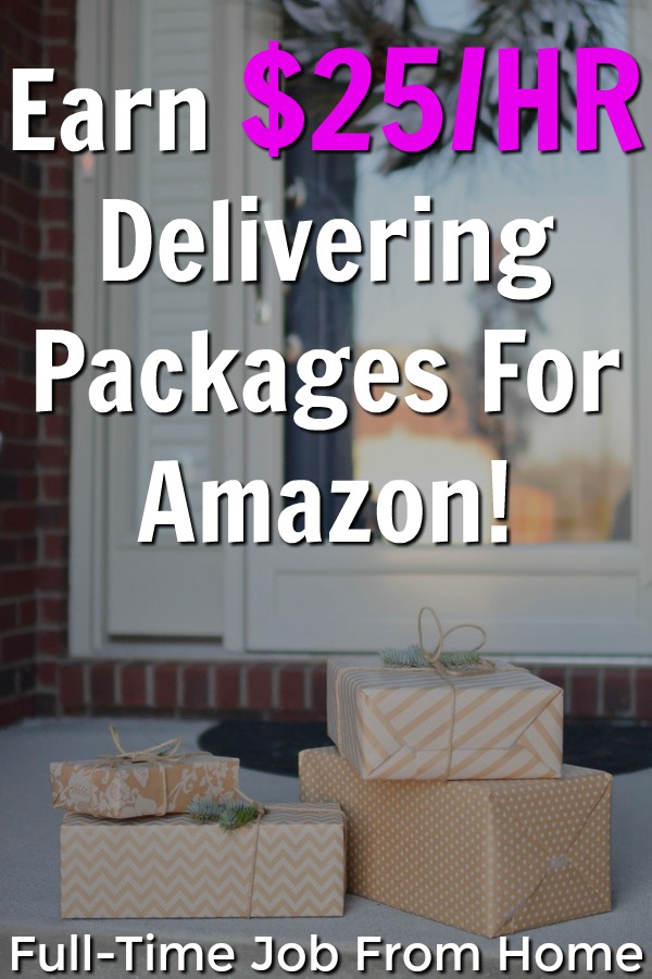 Learn How You Can Make Up To $25 an Hour Delivering Packages in Your Local Area for Amazon!