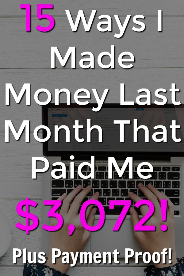 If you're looking to make money online make sure to check out these 15 sites that paid me over $3,000 in December! I'll even show you proof they pay and how to earn a sign-up bonus!