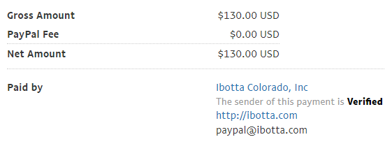 ibotta payment proof